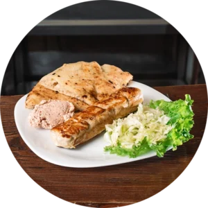 Punjeno pileće belo